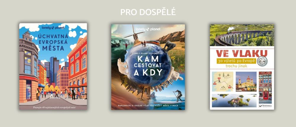Knihy pro dospělé.